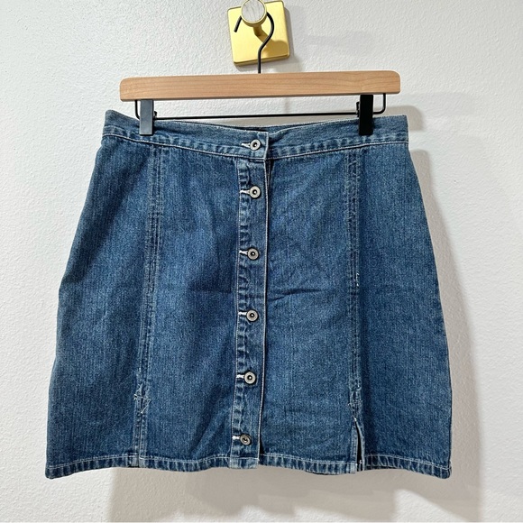 Y2K American Eagle Outfitters‎ Denim Skirt 10 - Picture 1 of 5